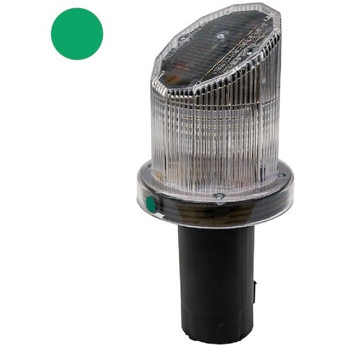 岡潮 LED保安灯サンフィットソーラー(グリーン)