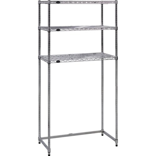 TRUSCO  ステンレス製メッシュラック下段開放