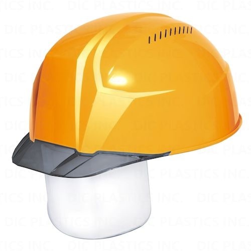 DIC 超軽量 透明バイザーヘルメット(シールド面