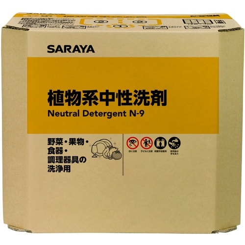 サラヤ E−植物系中性洗剤18kg八角BIB
