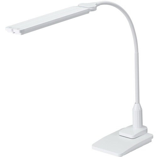 YAZAWA LED2灯クランプスタンドライト調光