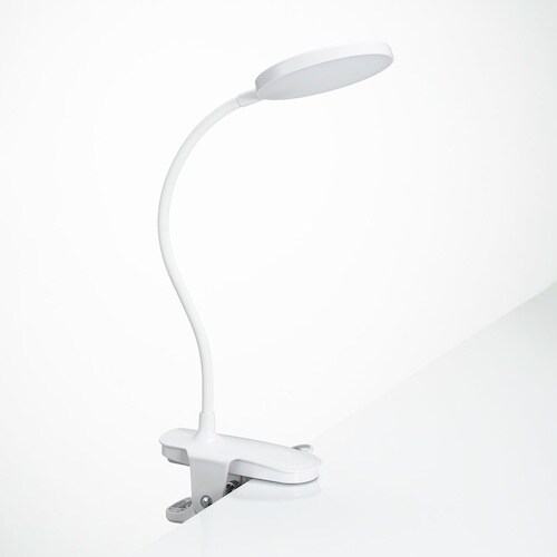 YAZAWA LEDクリップライト調光調色機能付き