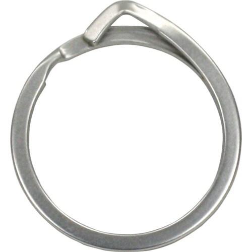 KONTEC 指や爪にやさしいキーリング リング内