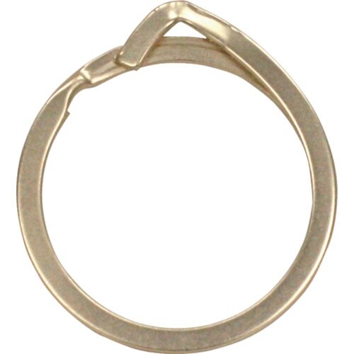 KONTEC 指や爪にやさしいキーリング リング内