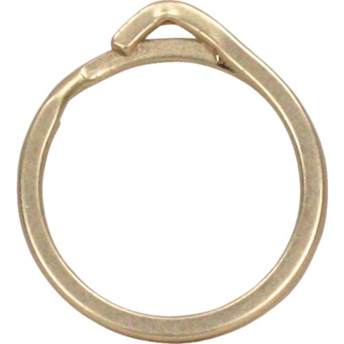 KONTEC 指や爪にやさしいキーリング リング内