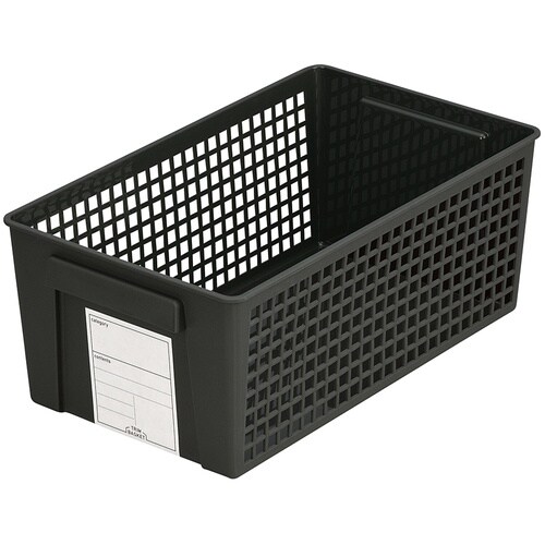 inomata トリムバスケット ワイドブラック