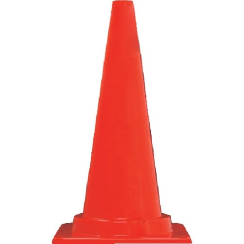 安全興業 安全コーン カットコーン 赤
