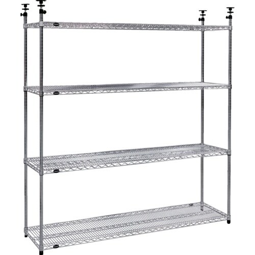 TRUSCO スチール製メッシュテンションラック