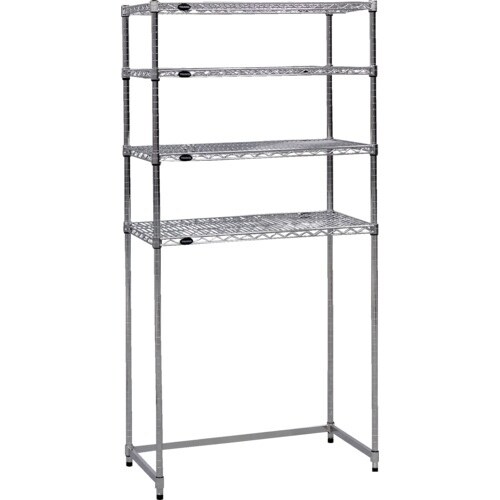 TRUSCO スチール製メッシュラック下段開放型