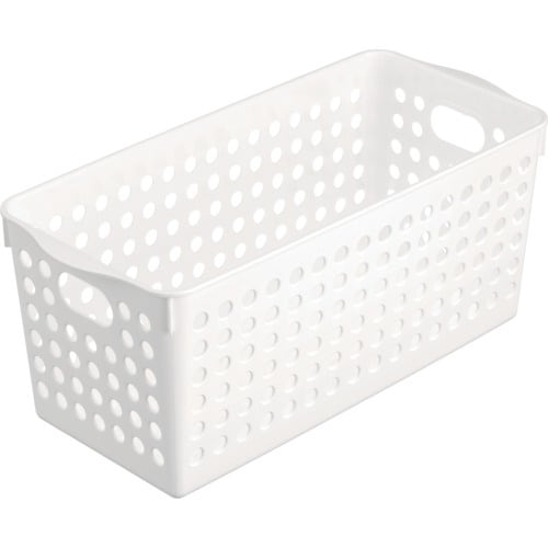 inomata ストックバスケット スリム ホワイ