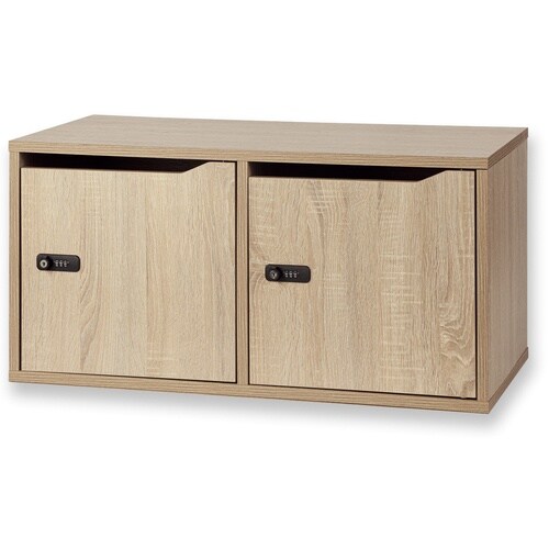 ASKA 収納ボックス 組立式 木製収納ボックス