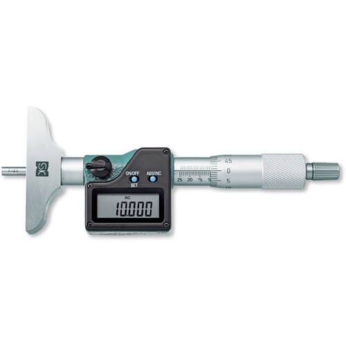 SK デジタルデプスマイクロメータ 測定範囲0ー2