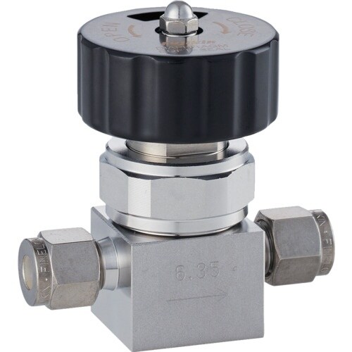 Fujikin SUS鋼製ダイレクトダイヤフラムバ