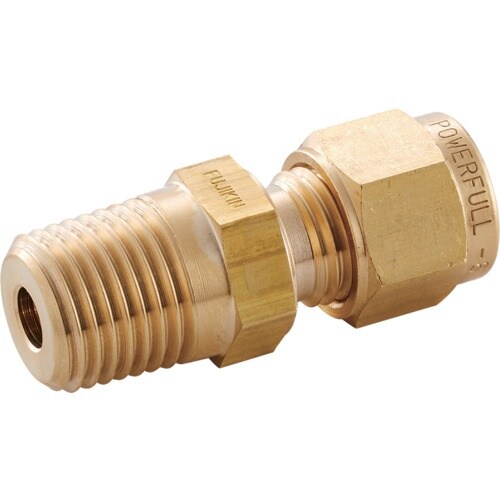 Fujikin 黄銅製パワフルロック継手_4.9M