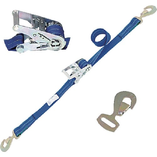 シライ ベルトラッシング(ラチェットバックル式)