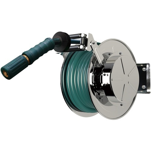 ENDO ステンレスホースリール 水・温水用(壁面