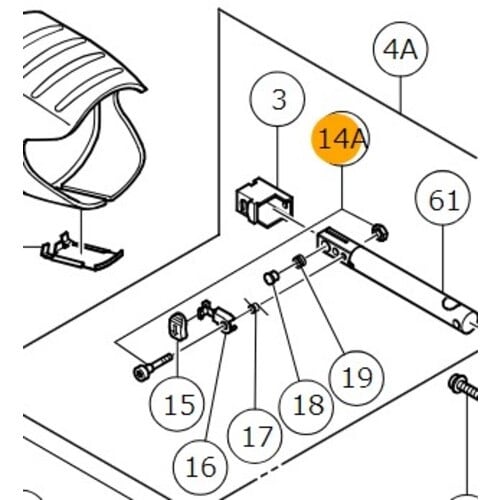 HiKOKI トクシユボルトM4セツト