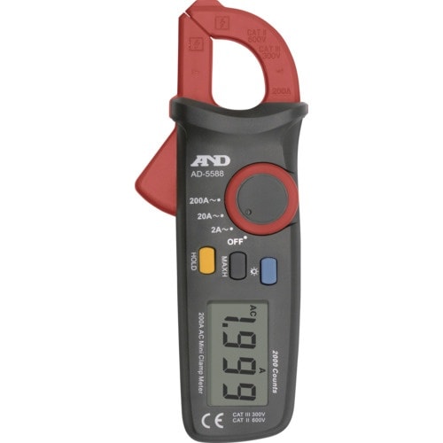 A&D ミニクランプメーター AD−5588