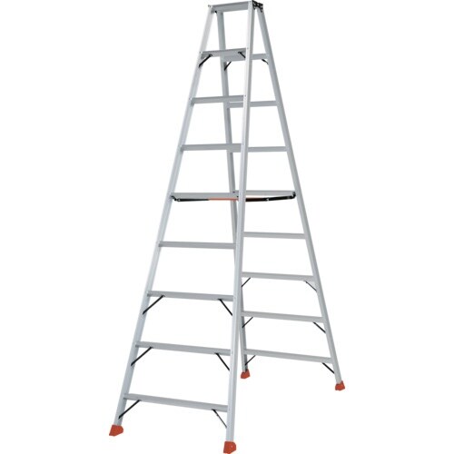 TRUSCO 軽量専用脚立 天板高さ2.56m