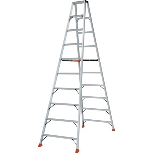 TRUSCO 軽量専用脚立 天板高さ2.85m