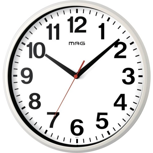 MAG 掛け時計 アナログ シューレ 静音 連続秒