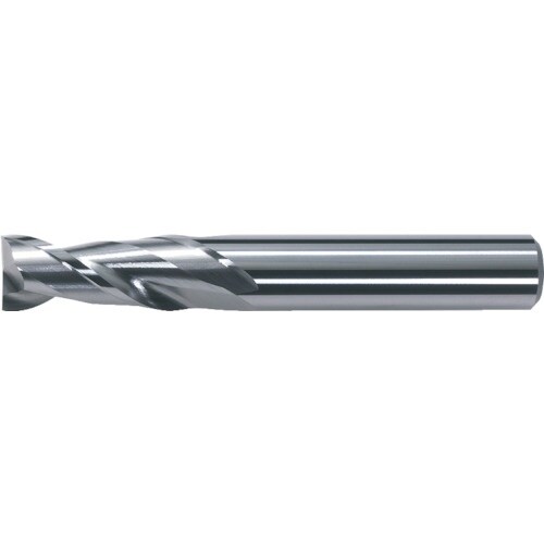 三菱K 2枚刃アルミ加工用 超硬スクエアエンドミル
