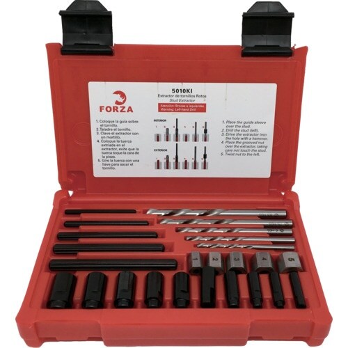 FORZA エキストラクターセット 左回転ドリル付