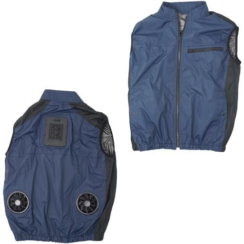 サンコー 圧倒的に冷える「冷蔵服3」 ネイビー3L