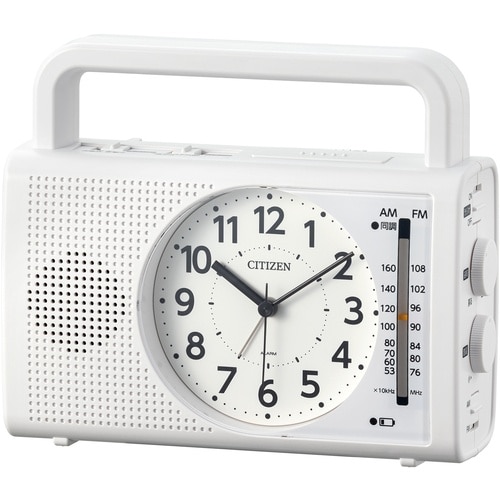 シチズン 防災クロック ラジオ 充電 発電 ライト