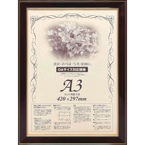 大額 額縁 賞状額 ネオ光輝 OA−A3 0142