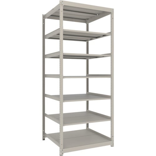 TRUSCO スチールラック 薄板ラック(棚板分割