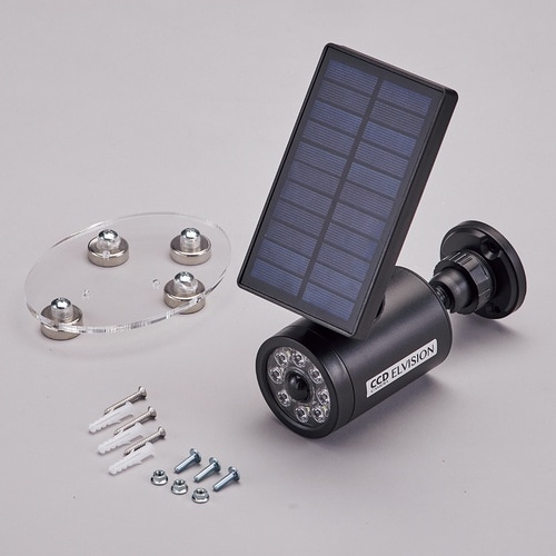 緑十字 ソーラーセンサーライト(ダミーカメラタイプ