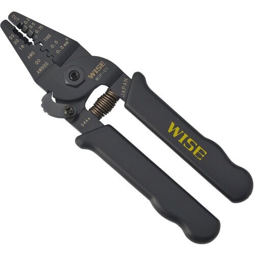WISE 精密電工ペンチミニ(オープンバレル端子用
