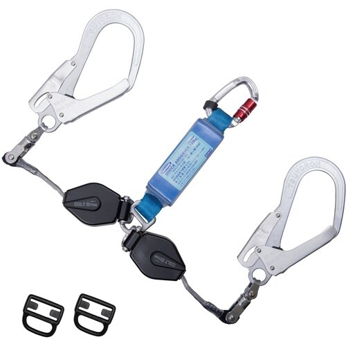 TSUYORON フルハーネス用ランヤード ツイン