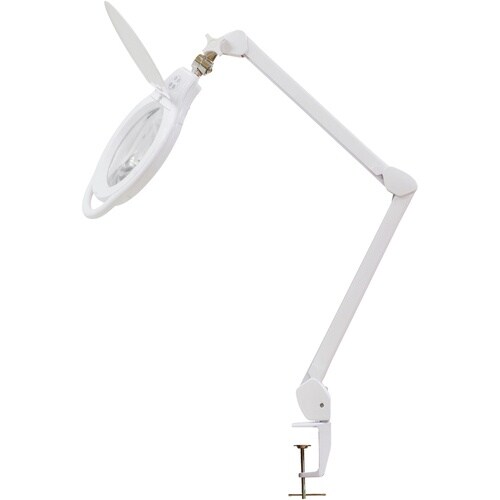 SK アーム式LED拡大鏡 調色機能付 無段階調光