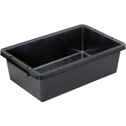 TRUSCO トラ舟20Lブラック(角型・再生原料