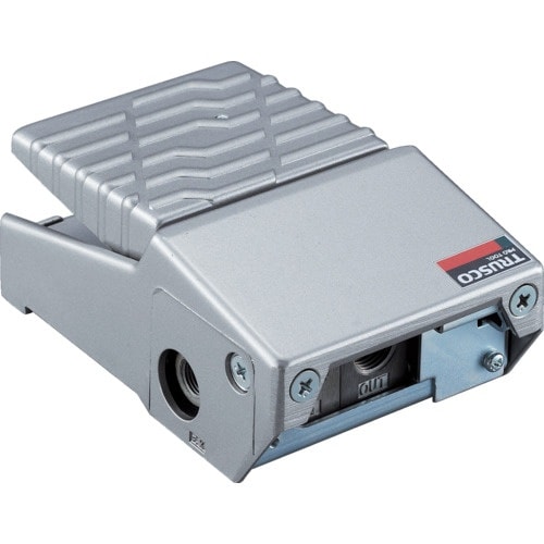 TRUSCO 足踏み切替え弁 ポート4