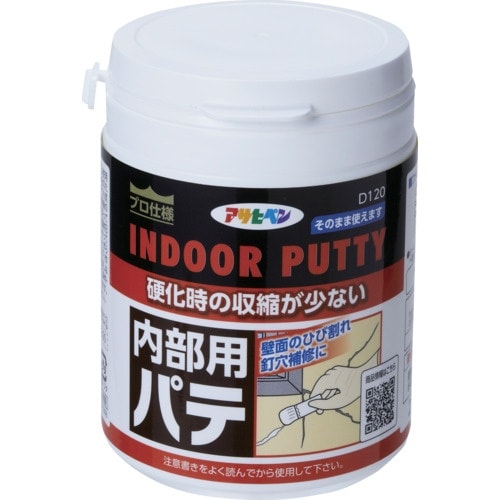 アサヒペン 内部用パテ 225ML ホワイト