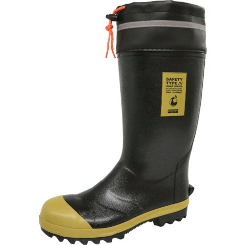 弘進ゴム 安全長靴 LSB−09 ブラック 26c