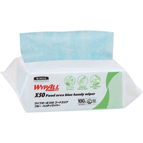 クレシア 不織布ウエス ワイプオールX50 フード