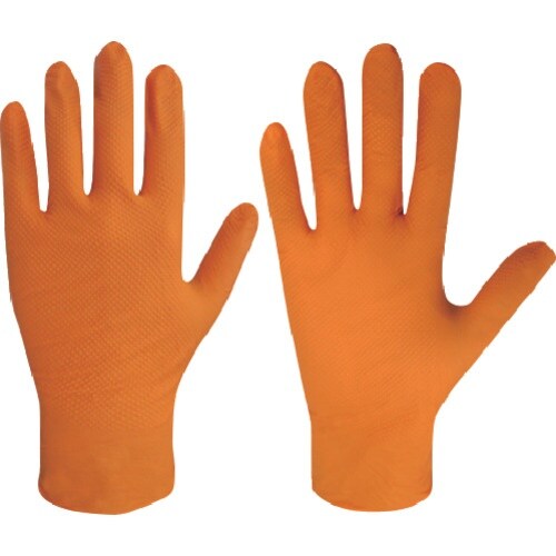 ミタニ エンジニアグローブ50枚入(オレンジ)S
