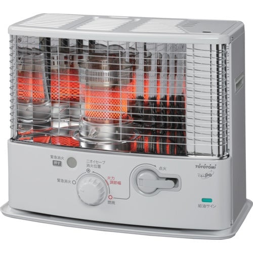 TOYOTOMI 反射型石油ストーブ 電池レス手回