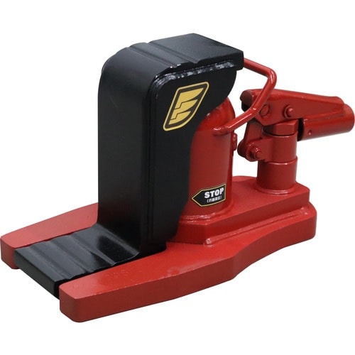 イーグル 低床・レバー回転・安全弁付爪つきジャッキ