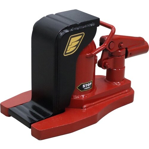 イーグル 低床・レバー回転・安全弁付爪つきジャッキ