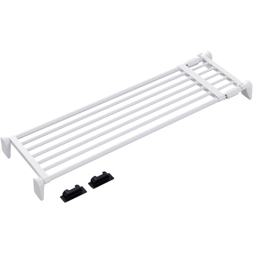 IRIS 202320 超強力伸縮ワイド棚 ホワイ