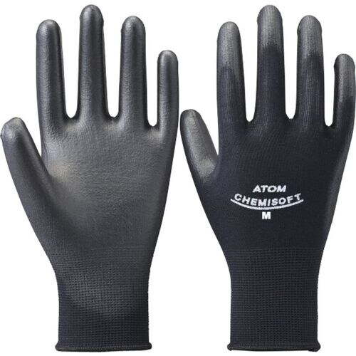 アトム 作業用手袋 ケミソフト業務用ブラック