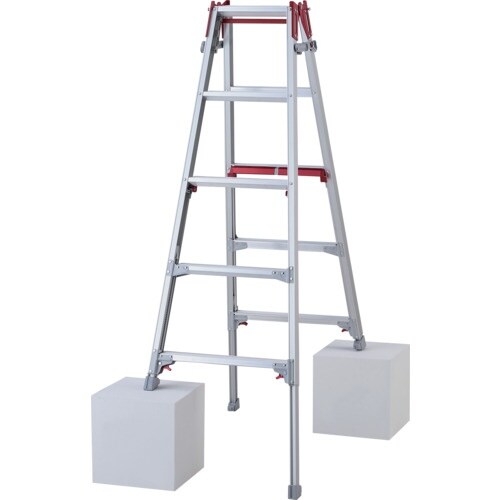 ハセガワ 脚部伸縮脚立 シャガマン 5段(1090