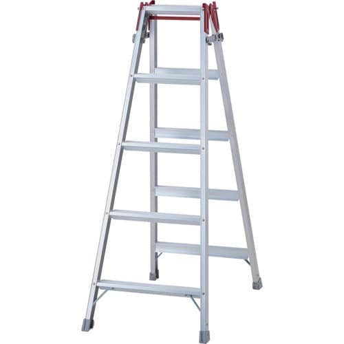 ハセガワ アルミはしご兼用脚立 ステップ幅広タイプ