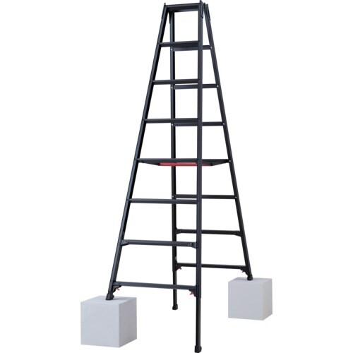 ハセガワ 伸縮脚立(ブラックレーベル)RYZB−2