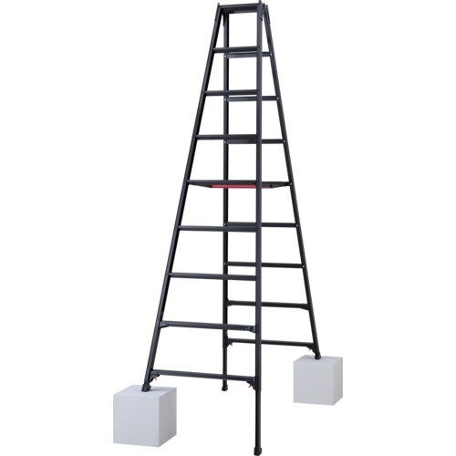 ハセガワ 伸縮脚立(ブラックレーベル)RYZB−2